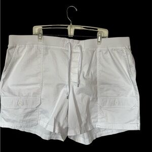 Chaps White Women's Cargo Shorts